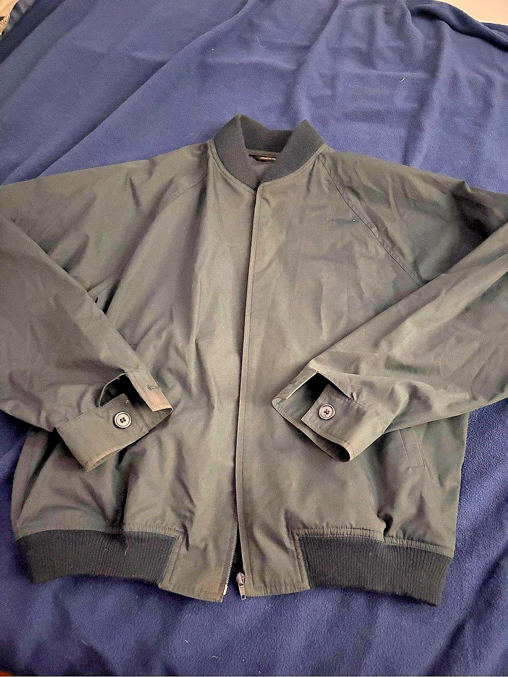 Barbiconi Men's Black Bomber Jacket